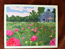 Load image into Gallery viewer, Green Garden Farm Art Print