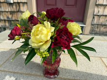 Load image into Gallery viewer, Peony Lemon Chiffon potted plant